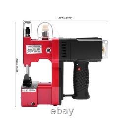 Industrial Portable Electric Sewing Machine 190W 110V for Bags Leather Fabric US