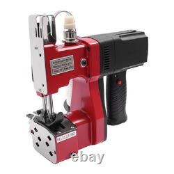Industrial Portable Electric Sewing Machine 190W 110V for Bags Leather Fabric US