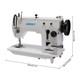 Industrial Sew Machine Head Straight Stitch Zig Zag Heavy Duty Sewing Machine US