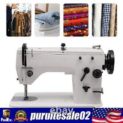 Industrial Sew Machine Head Straight Stitch Zig Zag Heavy Duty Sewing Machine US