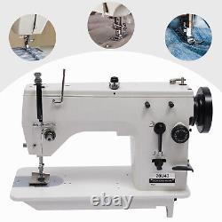 Industrial Sew Machine Head Straight Stitch Zig Zag Heavy Duty Sewing Machine US