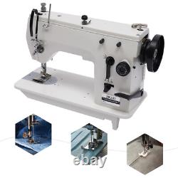 Industrial Sew Machine Head Straight Stitch Zig Zag Heavy Duty Sewing Machine US