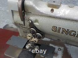 Industrial Sewing Machine 212W140 grey, two needle -Leather