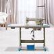 Industrial Sewing Machine 550W, Upholstery Sewing Machine with Motor+Table Stand