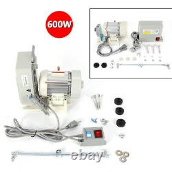 Industrial Sewing Machine Brushless Servo Motor Set Energy Kit 600W Energy-Savin