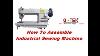 Industrial Sewing Machine Installation And Assembly Machine Fitting Gohilsew