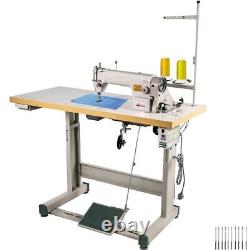 Industrial Sewing Machine Lockstitch Servo Motor + Table Stand Commercial