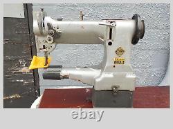 Industrial Sewing Machine Model Admiral WF-108B walking foot, cylinder, Leather