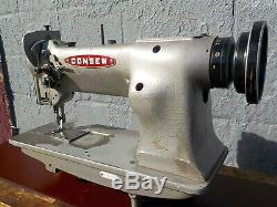Industrial Sewing Machine Model Consew 225 single walking foot- Leather