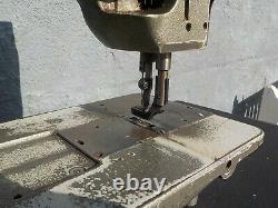 Industrial Sewing Machine Model Consew 225 single walking foot- Leather