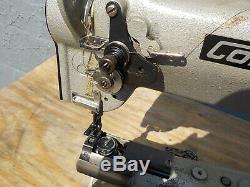 Industrial Sewing Machine Model Consew 227R, walking foot, cylinder, Leather