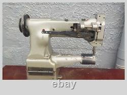 Industrial Sewing Machine Model Consew 227, Grey, walking foot, cylinder, Leather