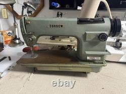 Industrial Sewing Machine Model Consew 227 R single walking foot- Leather