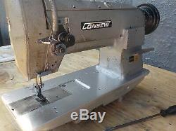 Industrial Sewing Machine Model Consew 255RB-2 single walking foot- Leather