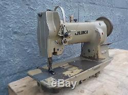 Industrial Sewing Machine Model Juki LU-563 single walking foot- Leather