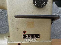 Industrial Sewing Machine Model Nakajima 321L, cylinder, Leather