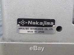 Industrial Sewing Machine Model Nakajima 321 with reverse, cylinder, Leather
