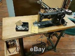 Industrial Sewing Machine Model Pfaff 138-6-U universal tailoring attatchments