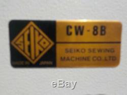 Industrial Sewing Machine Model Seilo CW-8B, walking foot, cylinder, Leather