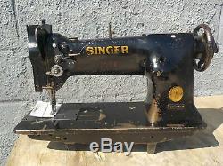 Industrial Sewing Machine Model Singer 111 W walking foot- Light Leather