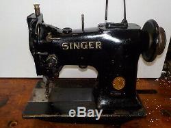 Industrial Sewing Machine Model Singer 151W1 single walking foot- Leather