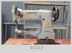 Industrial Sewing Machine Model Singer 153K103 walking foot, cylinder, Leather