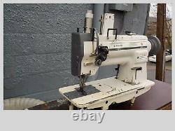 Industrial Sewing Machine Model Singer 211-A1121K, single walking foot- Leather
