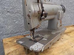 Industrial Sewing Machine Model Singer 211w155 single walking foot- Leather