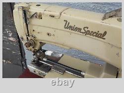 Industrial Sewing Machine Model Union Special 63-900, cylinder, jeans