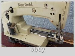 Industrial Sewing Machine Model Union Special 63-900, cylinder, jeans