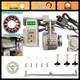 Industrial Sewing Machine Motor 750W AC110V Brushless Servo with Controller & Fo