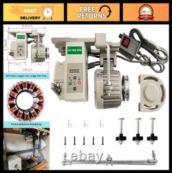 Industrial Sewing Machine Motor 750W AC110V Brushless Servo with Controller & Fo