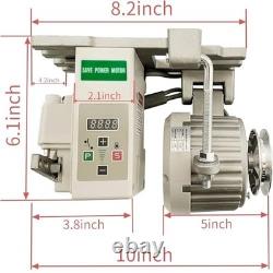 Industrial Sewing Machine Motor 750W AC110V Brushless Servo with Controller & Fo