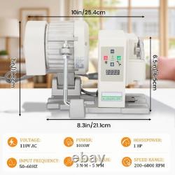 Industrial Sewing Machine Servo Motor 1000W AC110V, Adjustable Speed 200-6000 RP