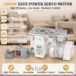 Industrial Sewing Machine Servo Motor 1000W AC110V, Adjustable Speed 200-6000 RP Industrial Sewing Machine Servo Motor 1000W AC110V, Adjustable Speed 200-6000 RP