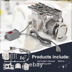 Industrial Sewing Machine Servo Motor, AC110V, 1000W, 6000RPM, Servo Motor Sewin