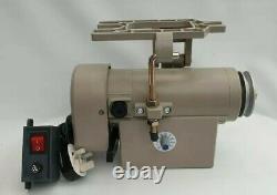 Industrial Sewing Machine Servo Motor Mains 240v with On/Off switch & Fittings