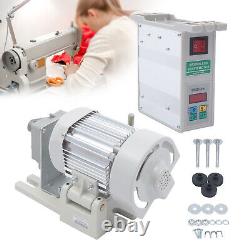 Industrial Sewing Machine Servo Motor Pure Copper Coil 110V 600W 400-4500rpm