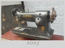 Industrial Sewing Machine Singer 111w151, one needle, needle feed -Leather