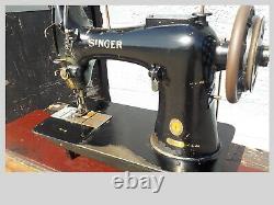 Industrial Sewing Machine Singer 132K12 single needle with edge cutter