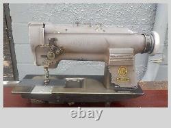 Industrial Sewing Machine Singer 212-140 Grey two needle -Leather