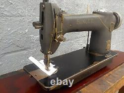 Industrial Sewing Machine Singer 245-4 single needle with edge cutter