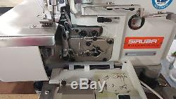 Industrial Sewing Machine Siruba 737K 3 thread Overlock with Elastic Feeder