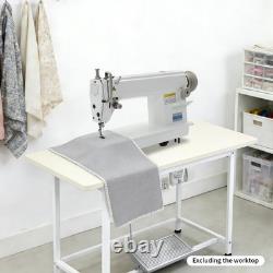 Industrial Sewing Machine Straight Stitch 500W Adjustable Speed Reverse