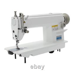 Industrial Sewing Machine Straight Stitch 500W Adjustable Speed Reverse