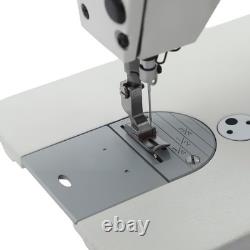 Industrial Sewing Machine Straight Stitch 500W Adjustable Speed Reverse