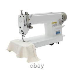 Industrial Sewing Machine Straight Stitch 500W Adjustable Speed Reverse