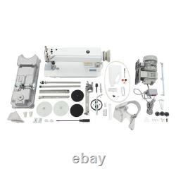 Industrial Sewing Machine Straight Stitch 500W Adjustable Speed Reverse