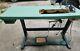 Industrial Sewing Machine Table with Motor fits Singer Walking Foot