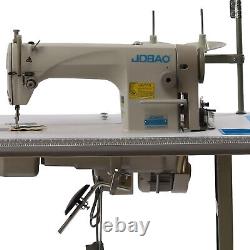 Industrial Sewing Machine Thick Material & Leather with Motor & Table Stand 550W